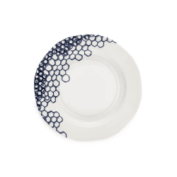 Image showing the Ink Blue Pollen Plate, D19cm product.