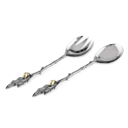 Image showing the Olive Salad Servers, L28cm, Silver product.
