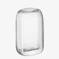 Image showing the Melt Vase, H24cm, Clear product.