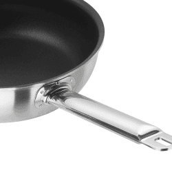 Image showing the Pro Fry Pan, Round, 28cm, Stainless Steel product.