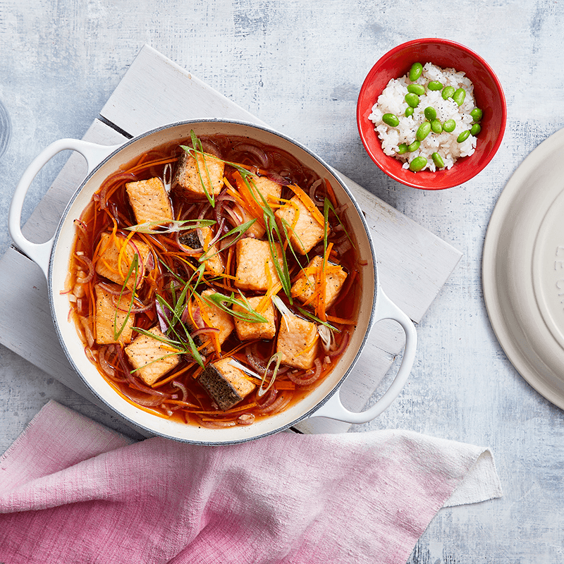 Signature Cast Iron Round Casserole, 26cm, Meringue