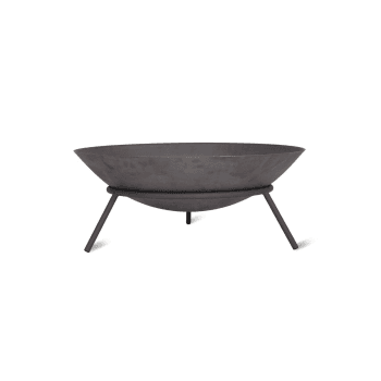 Image showing the Idbury Fire pit, Black product.