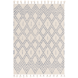 Image showing the Nepal diamond rug, 160 x 230cm, Blue product.