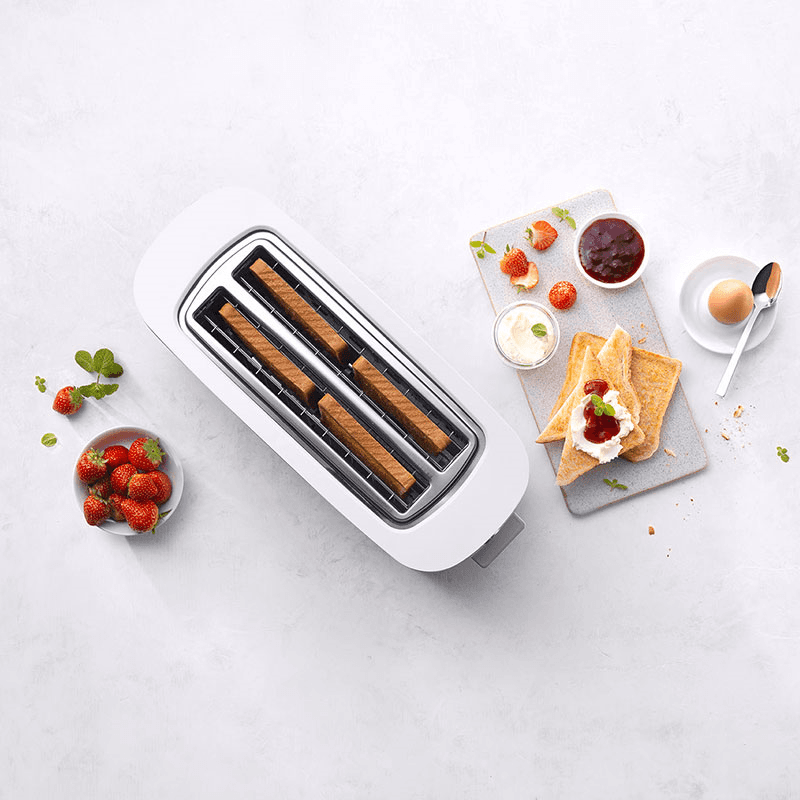 Enfinigy Toaster, 2 Slot, Silver