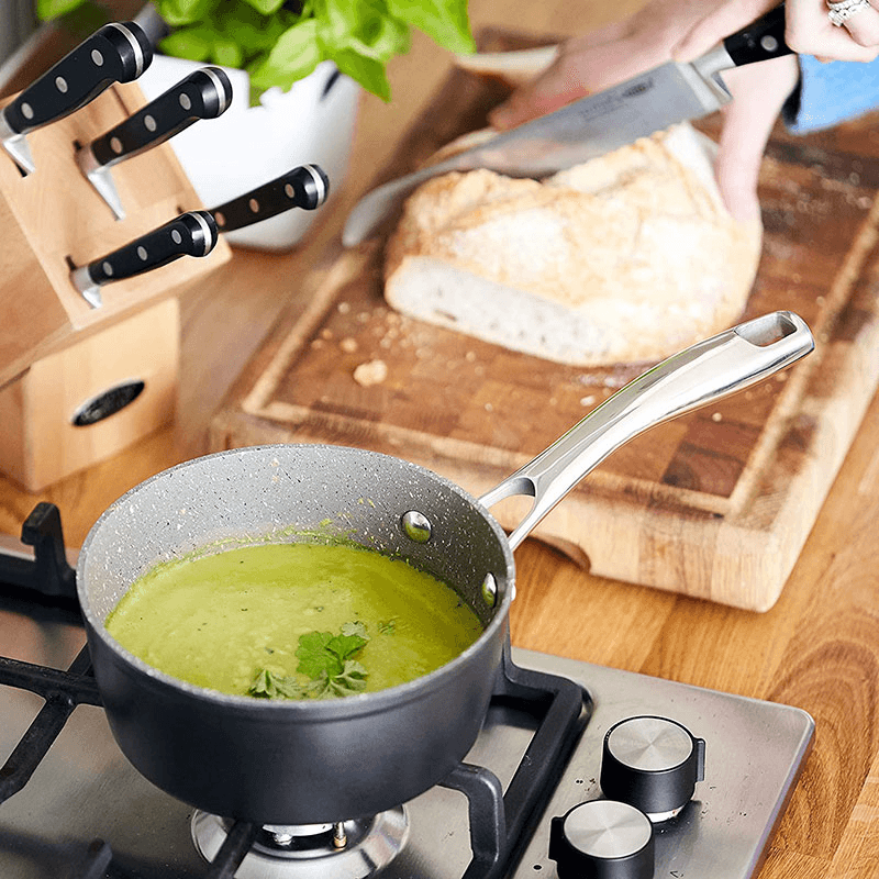 Rocktanium Non-Stick saucepan, 16cm, Aluminium
