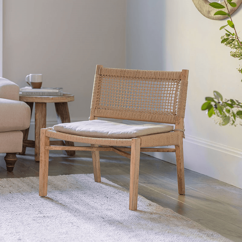 Aamani Occasional Chair, Mango Wood