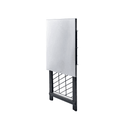 Image showing the Folding Table, H70cm, Silver product.
