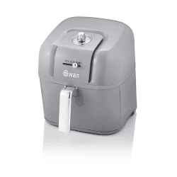 Image showing the Retro Air Fryer, 6L, Grey product.