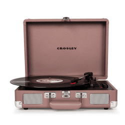 Image showing the Cruiser Deluxe Plus Portable Turntable, Purple Ash product.