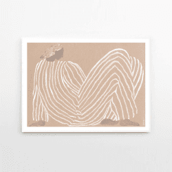 Image showing the Me - Sofia Lind Art print, H70 x D50cm, Multi product.
