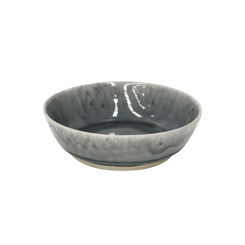 Madeira Set of 6 soup/pasta plates, 19cm, Grey