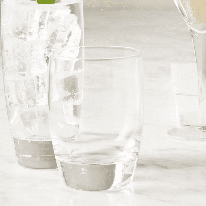Michelangelo Masterpiece Set of 4 Tumbler Glasses, 345ml, Clear