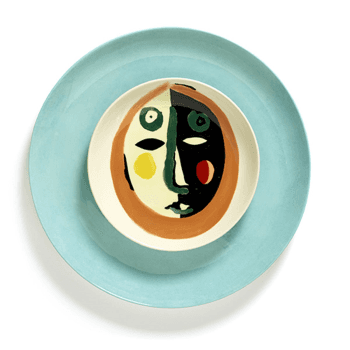 Image showing the Ottolenghi, Set of 4 Extra Small Plates, Multi, Multi product.