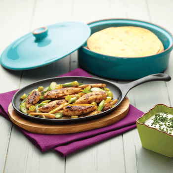 Image showing the Mexican cast iron fajita sizzler product.