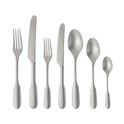 Image showing the Fiddle Vintage 7 Piece Cutlery Set, Stainless Steel product.