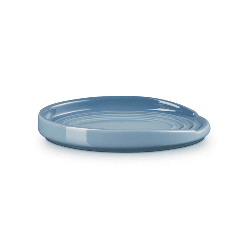 Stoneware Oval Spoon Rest, 15cm, Chambray