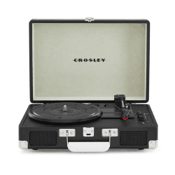 Image showing the Cruiser Plus Deluxe Portable Turntable, Chalkboard product.