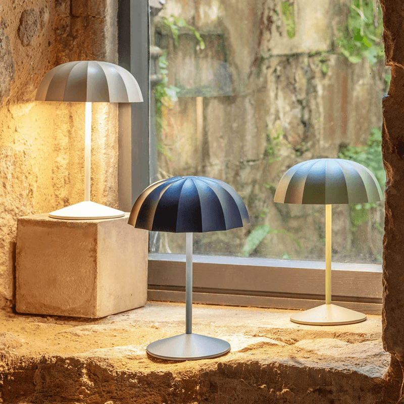 Umbrella Outdoor Light, H23cm, Green