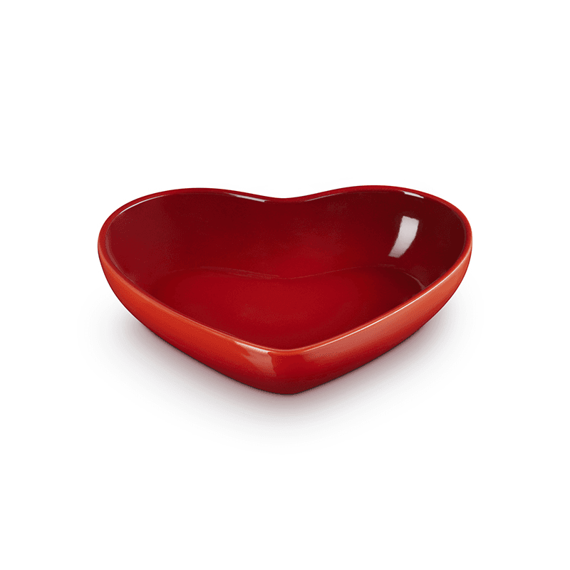 Heart Serving Bowl, 20cm, Cerise