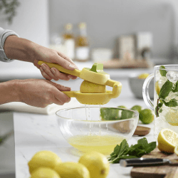 Image showing the JuiceMax Dual-Action Citrus Press, 22 x 10 x 8 cm product.