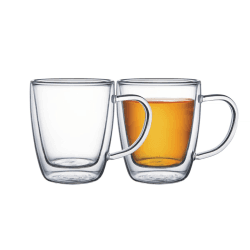 Image showing the Double Wall Cappuccino Set, 2 Pieces product.