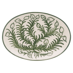 Image showing the Vina Serving Platter, L36 x W26.5cm, Green product.
