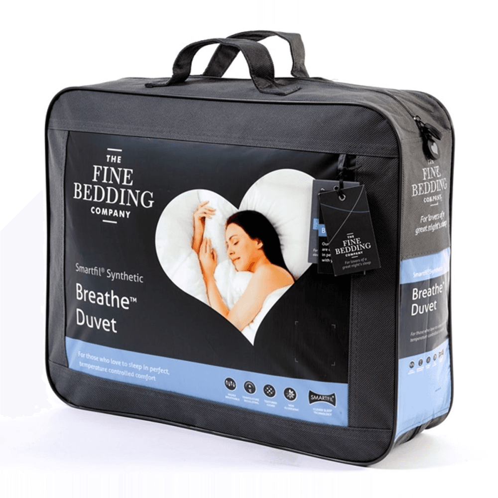 Breathe Double 10.5 tog duvet, White