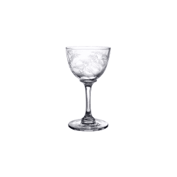 Image showing the Fern Set of 6 liqueur glasses, 80ml, Crystal product.
