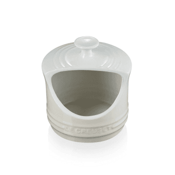 Image showing the Stoneware Salt pig, 13.5 x 12.5cm, Meringue product.