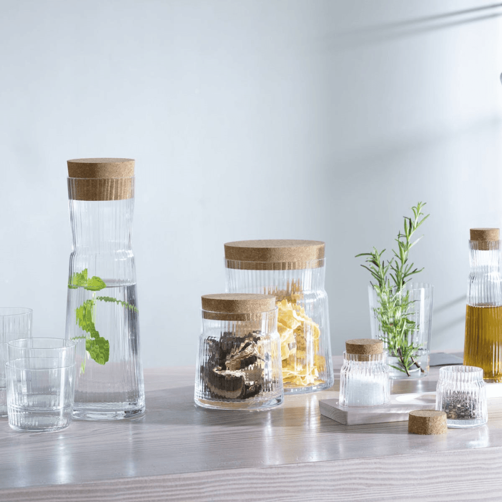 Gio Line Set of 4 tumblers, 390ml, clear