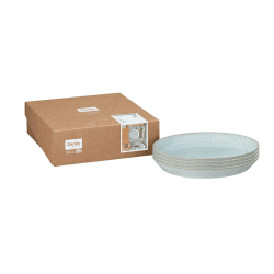 Image showing the Kiln Green Set of 4 Medium Plates, D21.5cm product.
