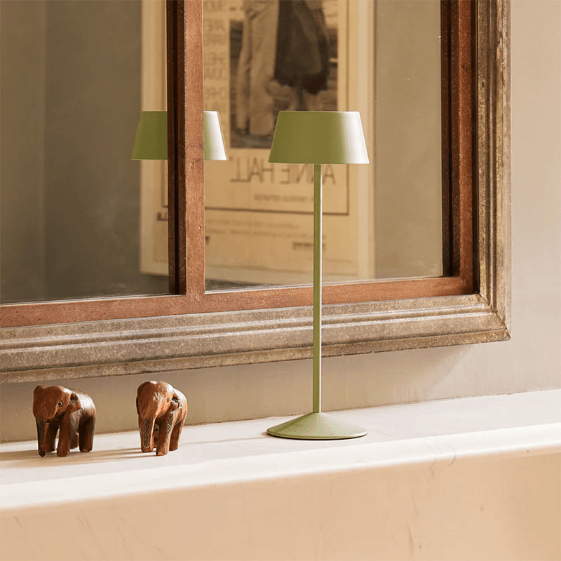 Scoon Rechargable Lamp, H32cm, Watercress