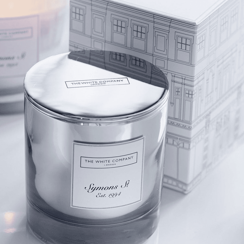 Fine fragrance candle lid