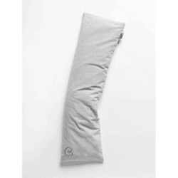 Image showing the Organic Cotton Pranayama Yoga Pillow, Grey Ice product.