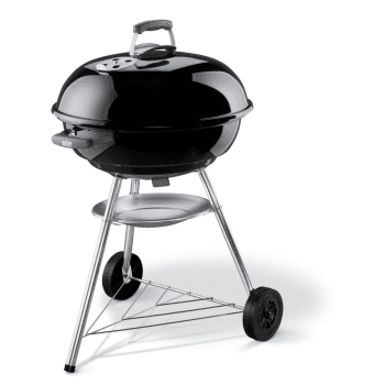 Image showing the Classic Compact Charcoal Barbecue, 57cm, Black product.