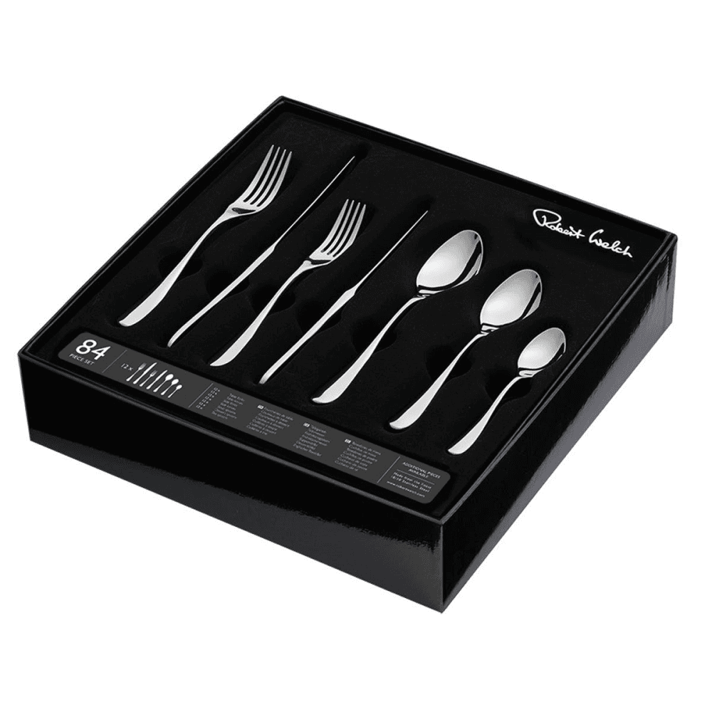 Arden Bright 84 piece cutlery set, Stainless Steel