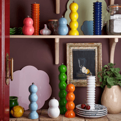 Image showing the Bobbin Salt & Pepper Grinder, H24cm, Orange product.