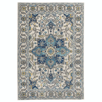 Image showing the Nova Rug, 1.6 x 2.3m, Persian Blue, L160 x W230cm product.
