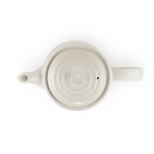Stoneware Grand teapot, 1.3 litre, meringue