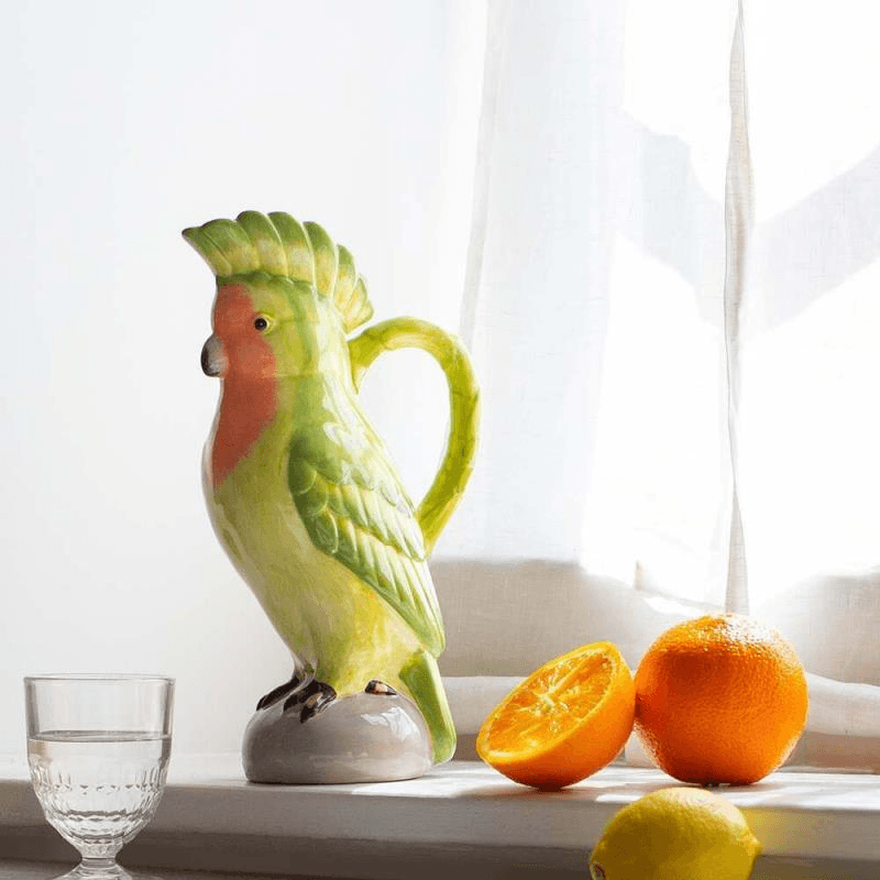 Polly The Parrot Pitcher, H30cm, Multi