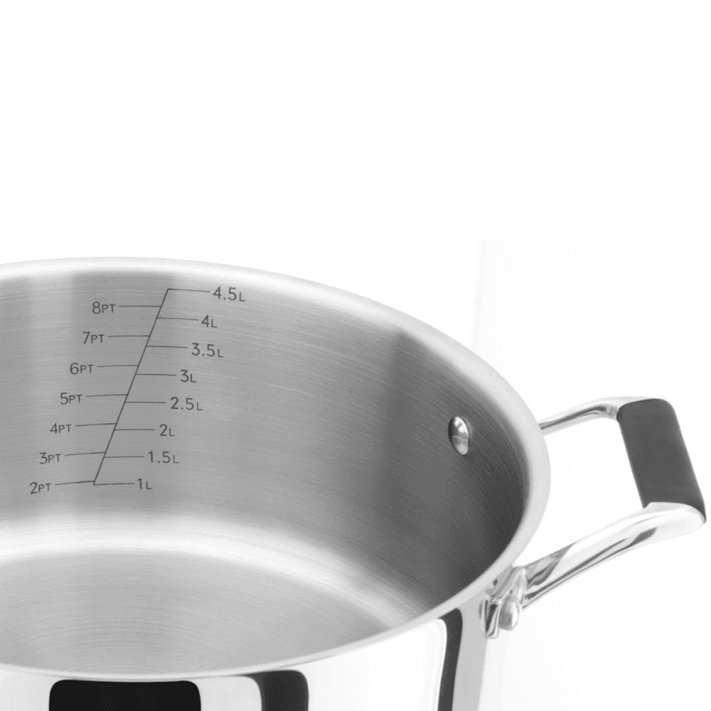 3 Piece Induction Draining Saucepan Set