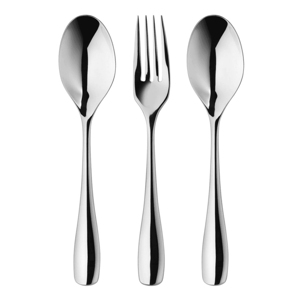 Warwick Bright 3 piece serving set, Stainless Steel