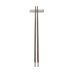 Image showing the Bernadotte Chopstick set with Rest, Wood product.