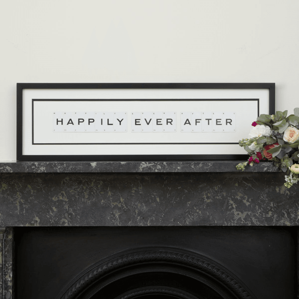 HAPPILY EVER AFTER 'Happily Ever After' Word Frame