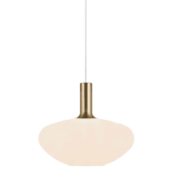 Image showing the Alton Pendant, H30cm, White product.