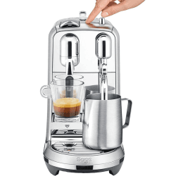 Image showing the The Creatista Plus Nespresso Coffee Machine, 1.5L, Stainless Steel product.