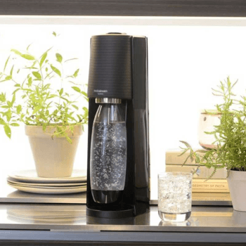 Image showing the Terra Sparkling water maker, Black product.