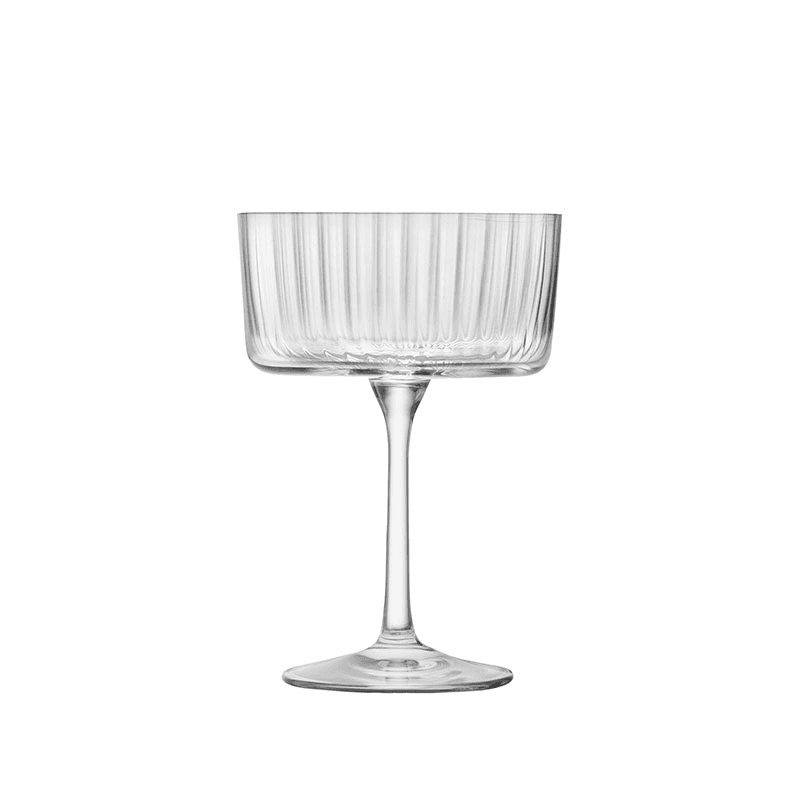 Gio Line Set of 4 Champagne/Cocktail Glasses, 230ml, Clear