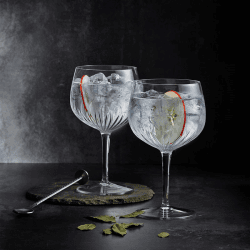 Image showing the Mixology Set of 4 Large Gin Glasses, 800ml, Clear product.