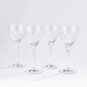 Image showing the Barwell Set of 4 Wine Glasses, 250ml, Clear product.
